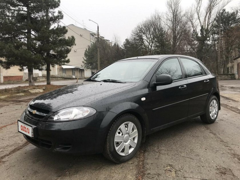 Chevrolet Lacetti 2012 черная