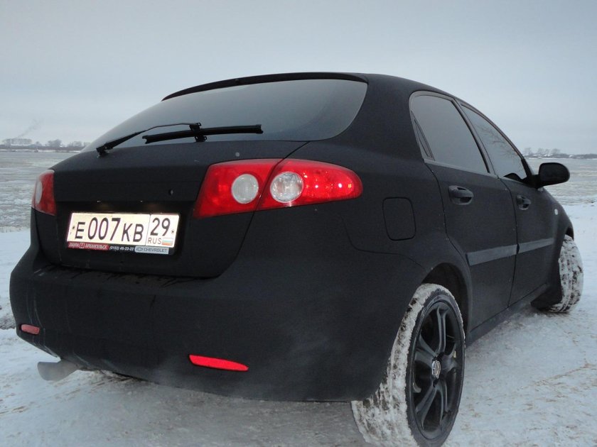 Шевроле Лачетти хэтчбек черный