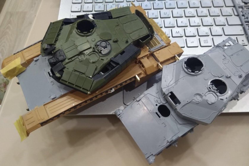 Башня т-90м без динамической защиты