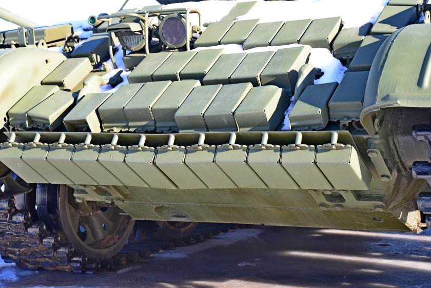 Т-72 С динамической защитой