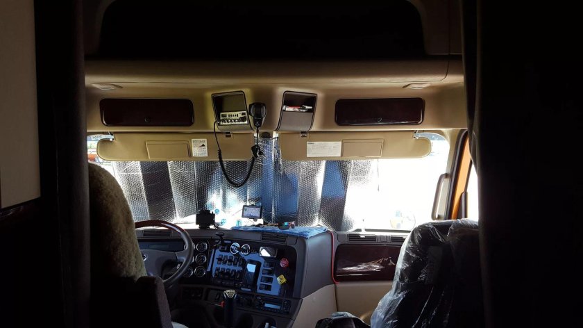 Kenworth w900 салон спальник