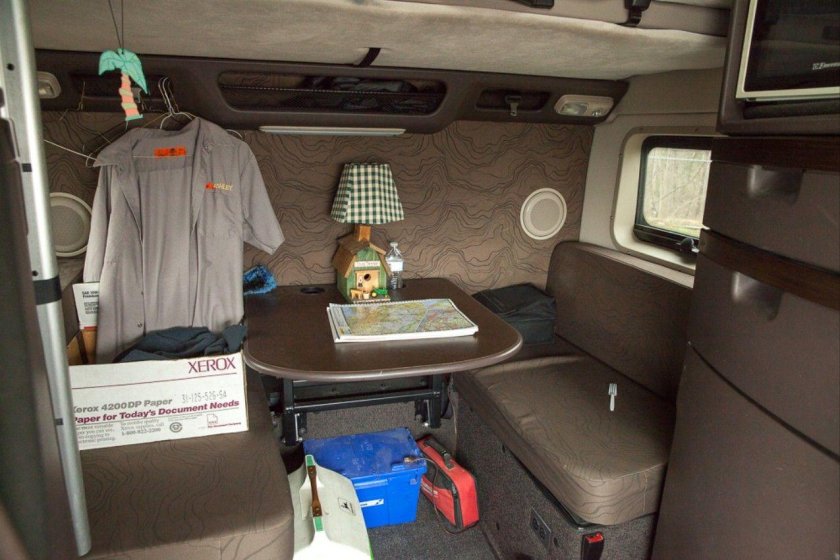 Кабина Фредлайнер изнутри