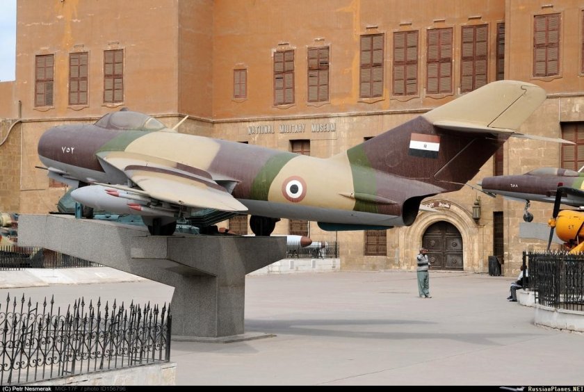 Миг-17 в ВВС Египта