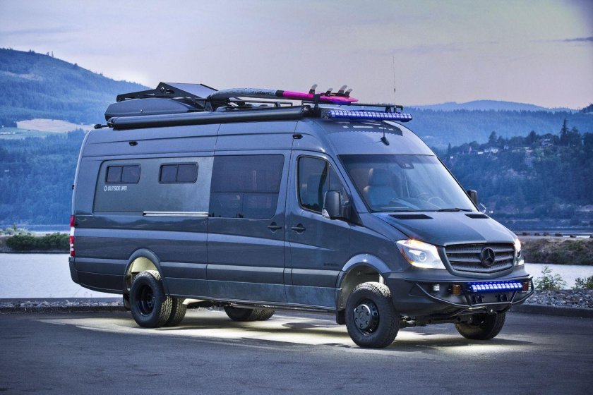 Mercedes Sprinter 4x4 автодом