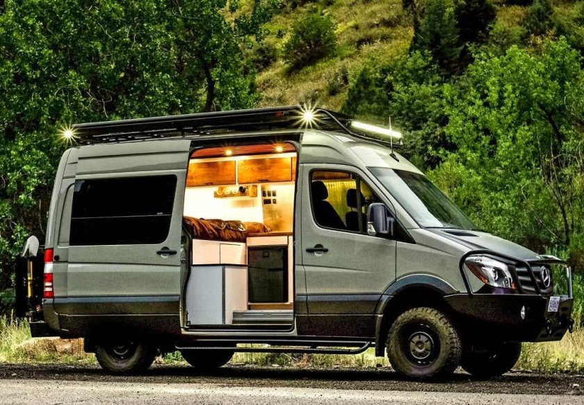 Mercedes Benz Sprinter 4x4 автодом