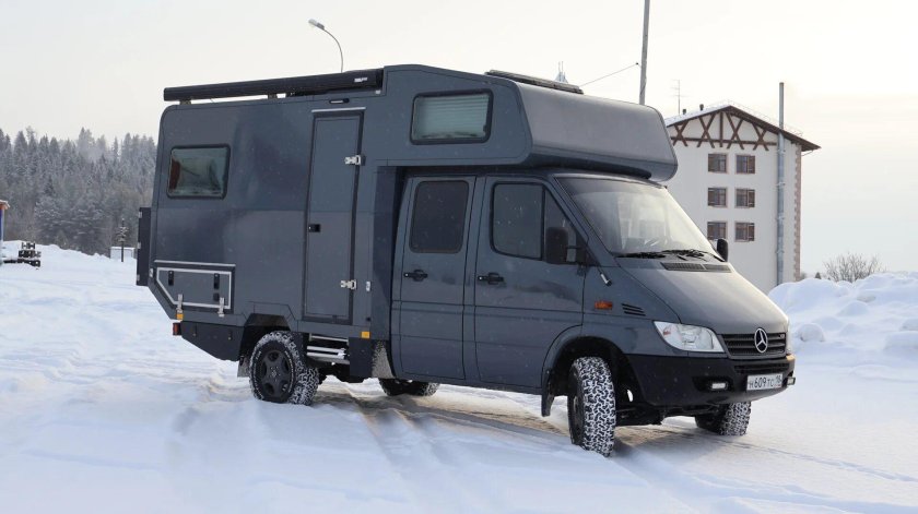 Автодом mercedes benz sprinter 6x6