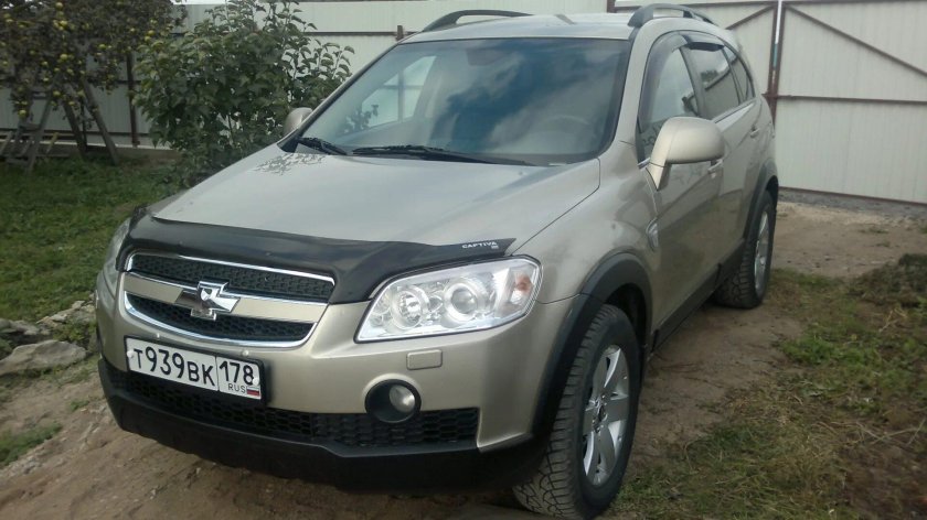 Шевроле Каптива 2007г. Бежевая