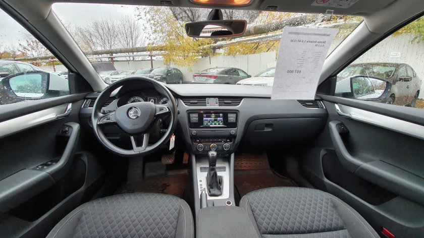 Skoda Octavia 2016 салон