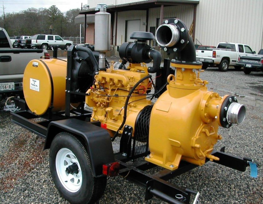 Дизельный насос движок ера Tiger 1500aе