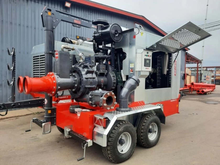 Дизельная насосная станция