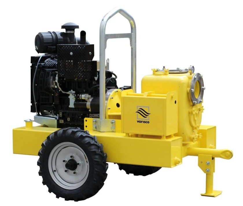 Дизельная мотопомпа Varisco JD 6-250 g10 fkl10 Trailer