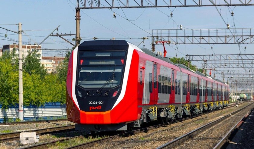 Электропоезд Ласточка эс1 001