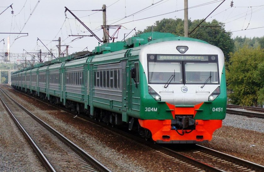 Электропоезд эд4м электричка