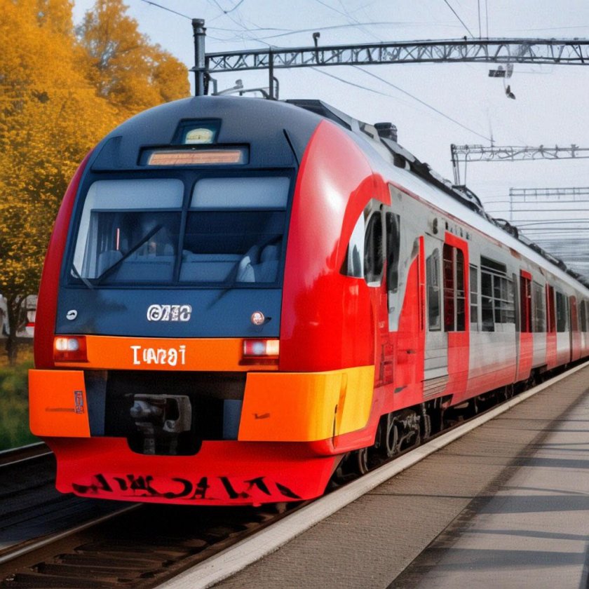 Скоростной поезд ласточка