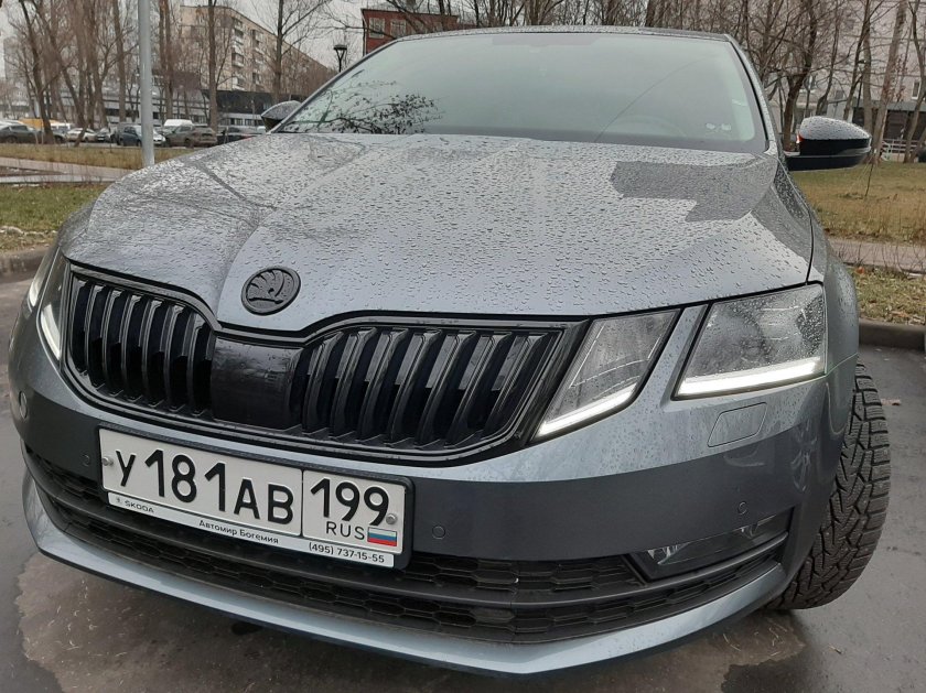 Шкода Октавия а8 Блэк эдишн