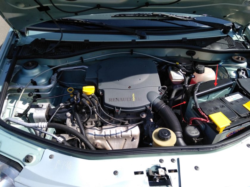 Мотор Рено Логан 1.6 16 клапанов