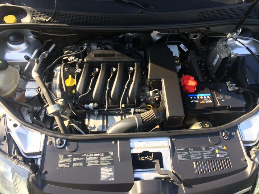 Мотор Логан 1.6