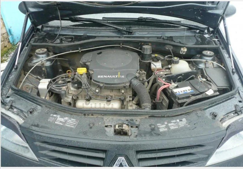 Рено логан 1 под капотом
