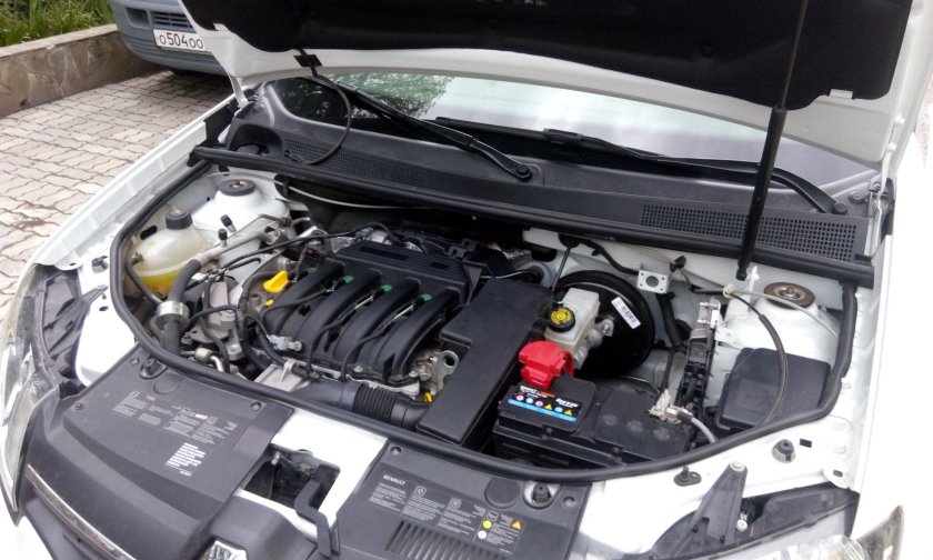 Мотор Рено Логан 1.6 16 клапанов