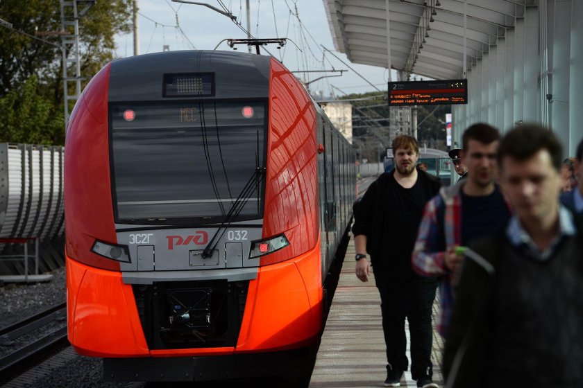 Поезд Ласточка МЦК