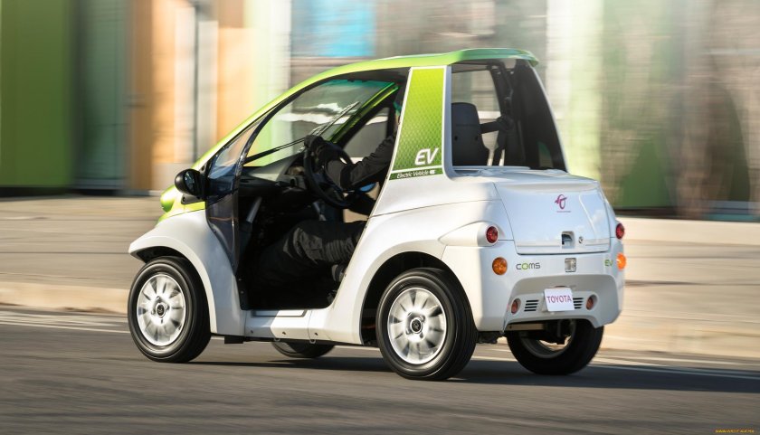 Toyota coms электроавтомобиль