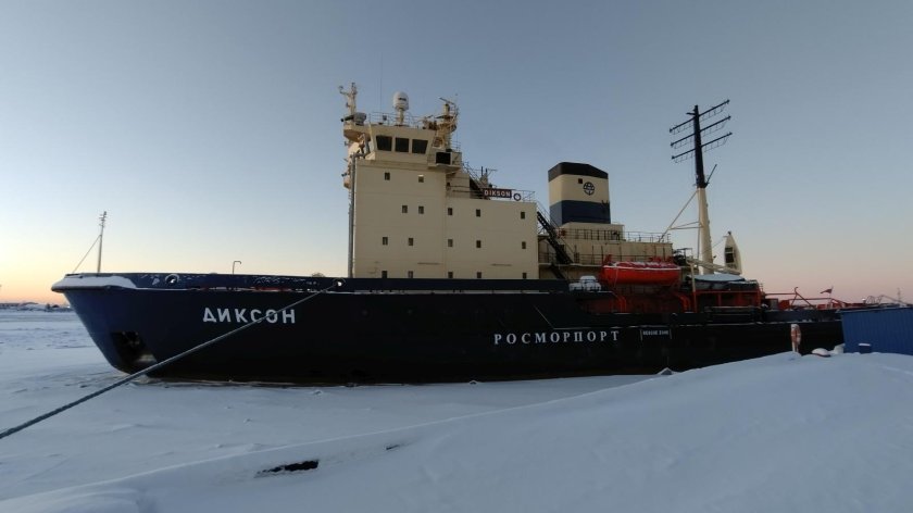 Ледокол диксон архангельск