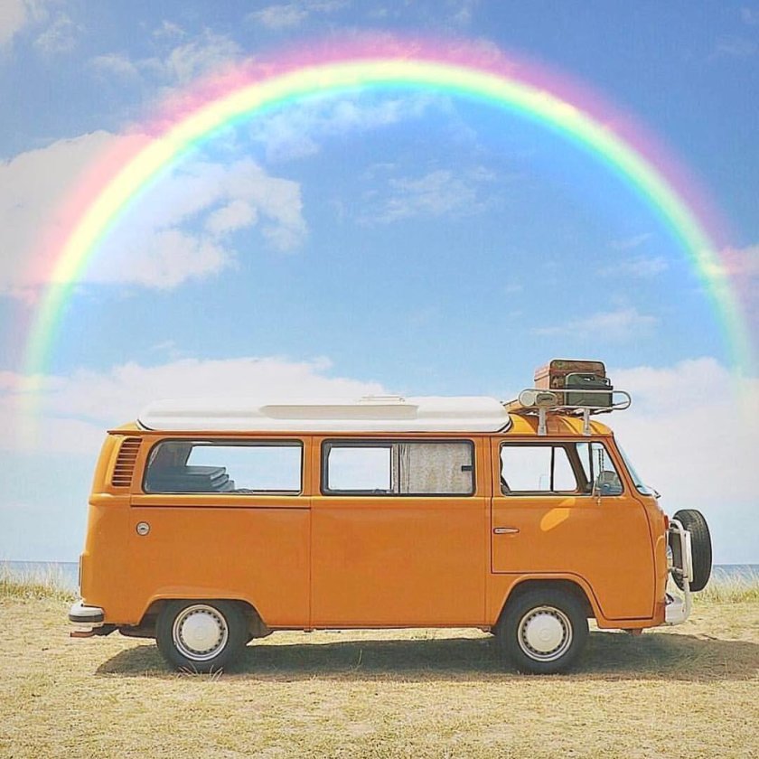 Volkswagen Transporter t1 хиппи