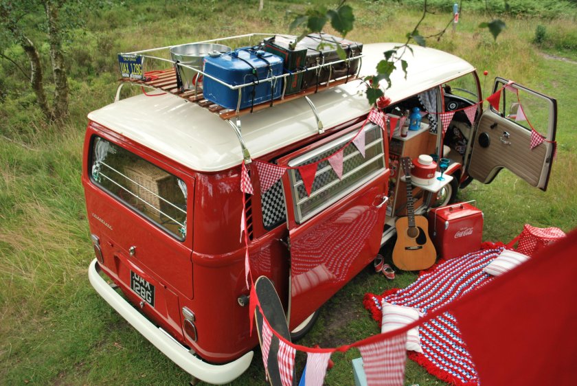 Volkswagen Camper t1 хиппи