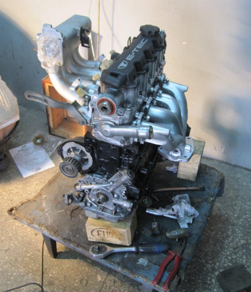 Мотор Шевроле Ланос 1.5