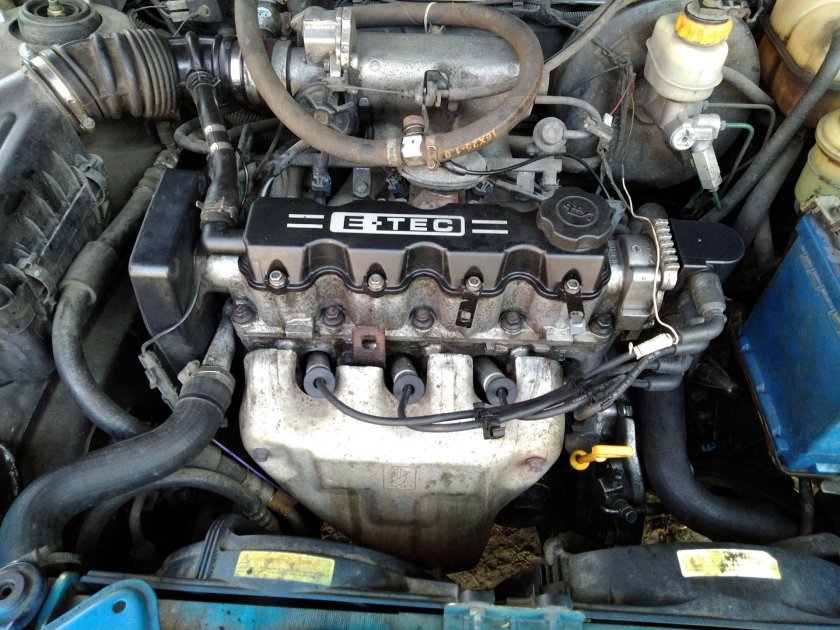 Двигатель Шевроле Ланос 1.5