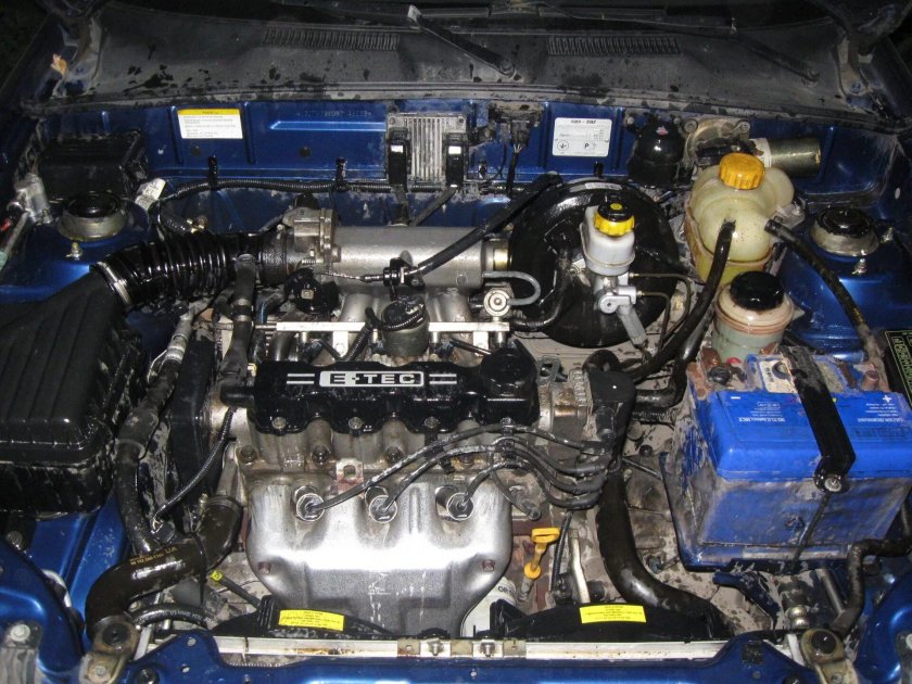 Мотор Chevrolet lanos 1.5
