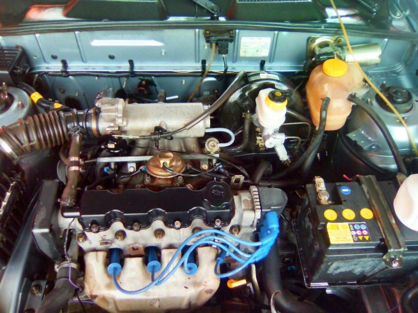 Двигатель Шевроле Ланос 1.5