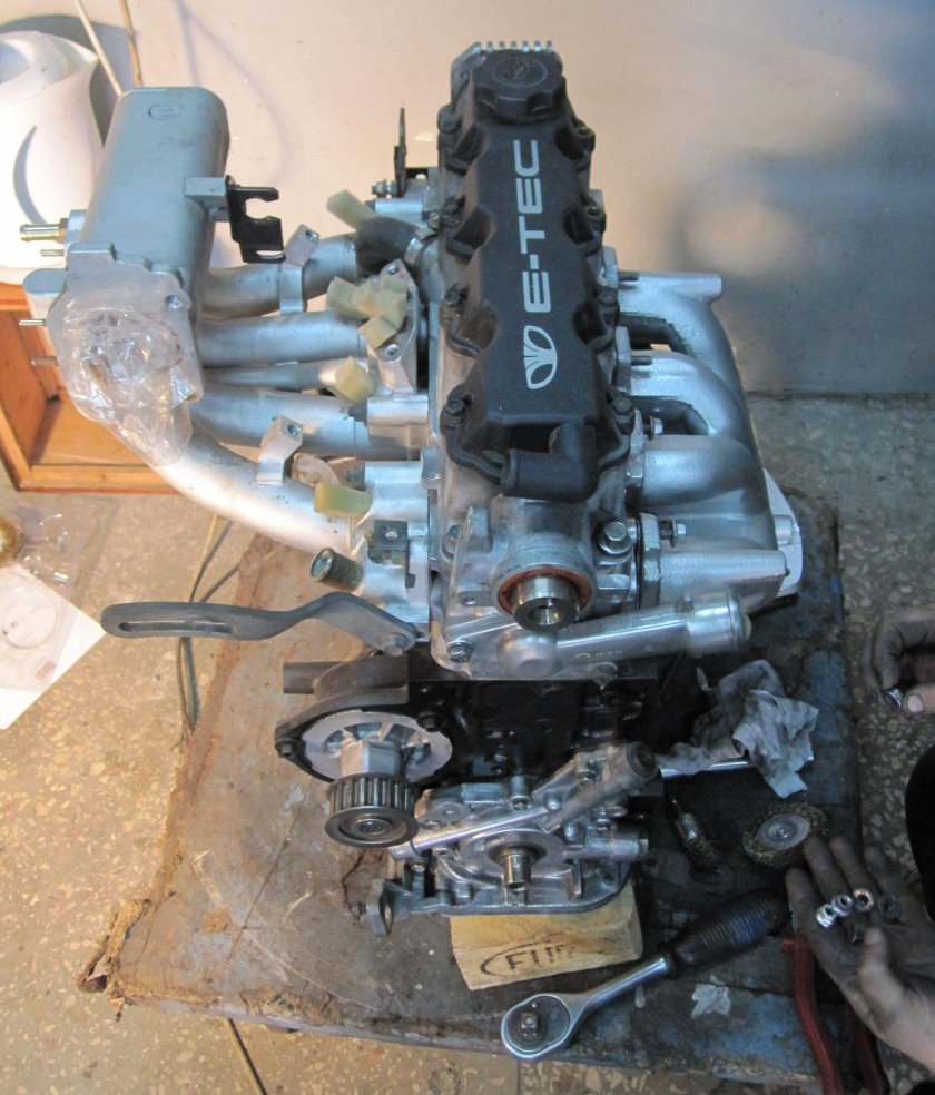 Двигатель Ланос 1.5