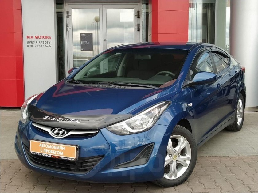 Элантра 2014 Рестайлинг