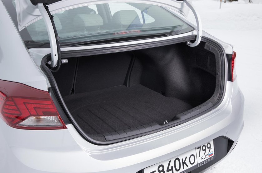 Hyundai Elantra 2022 багажник