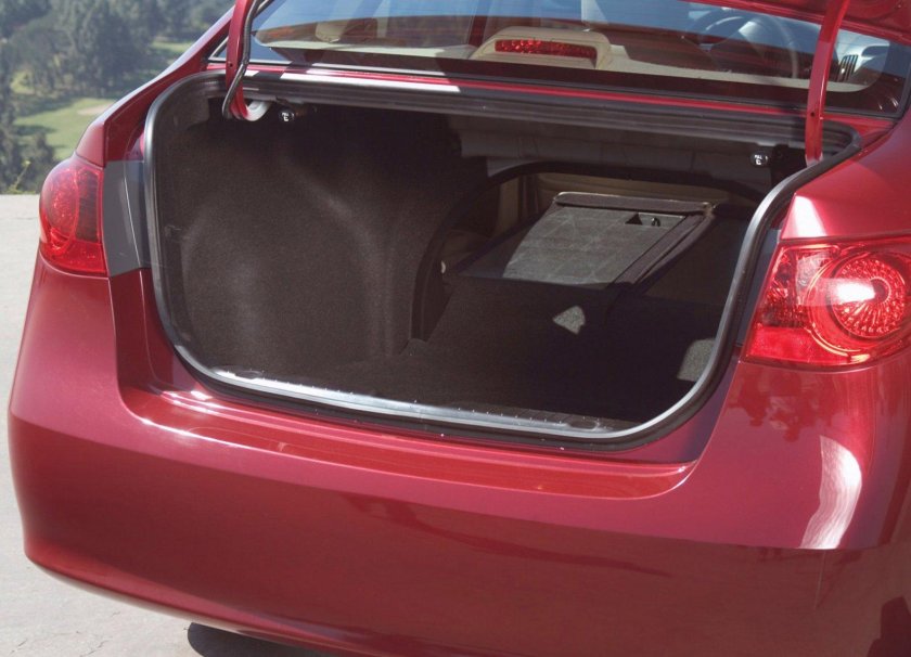 Хендай Элантра 2010 багажник