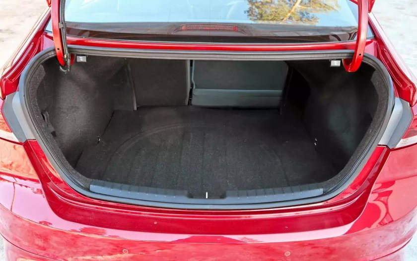 Hyundai Elantra багажник