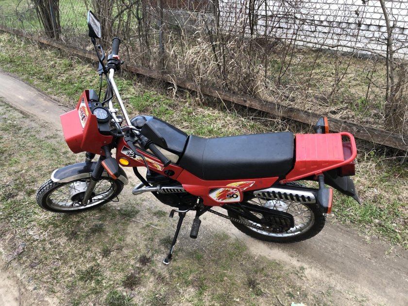 Дачный мопед