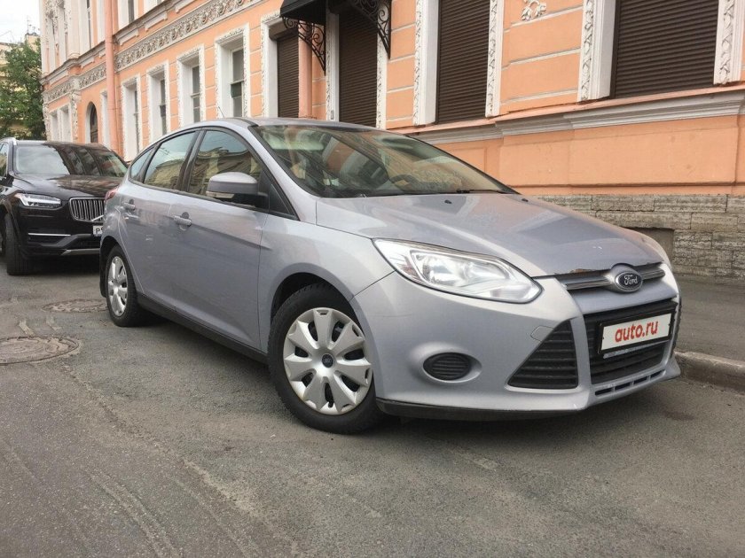Форд фокус серый