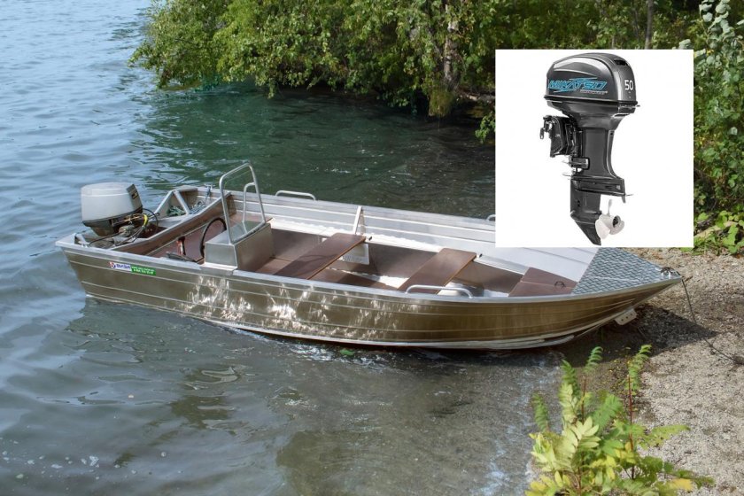 Лодка алюминиевая \ алюмакс-415