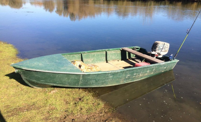 Лодка Казанка 530 стеклопластиковая