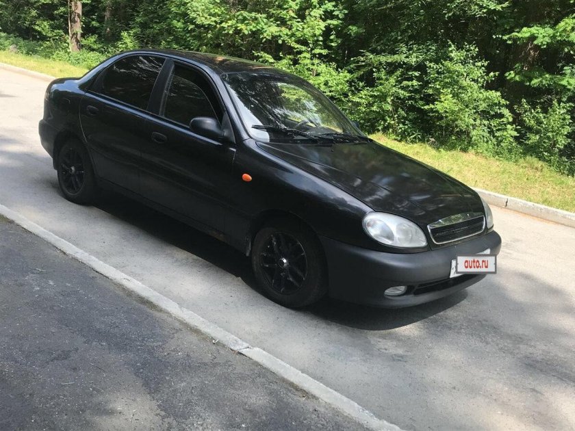 Шевроле ланос 2007 черный