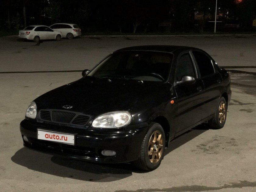 Ланос черный