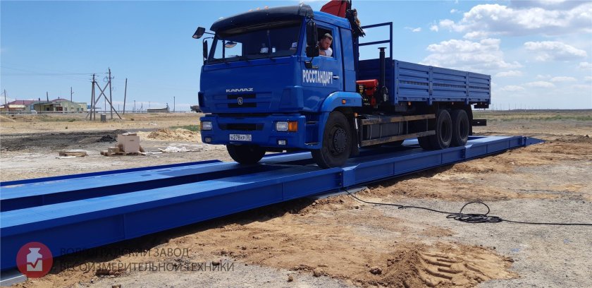 Установка автомобильных весов