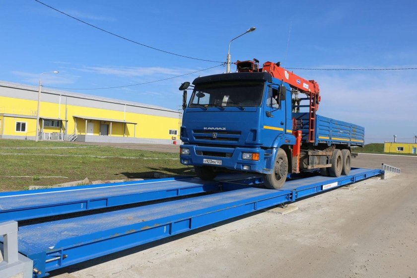 Автомобильные весы бесфундаментные