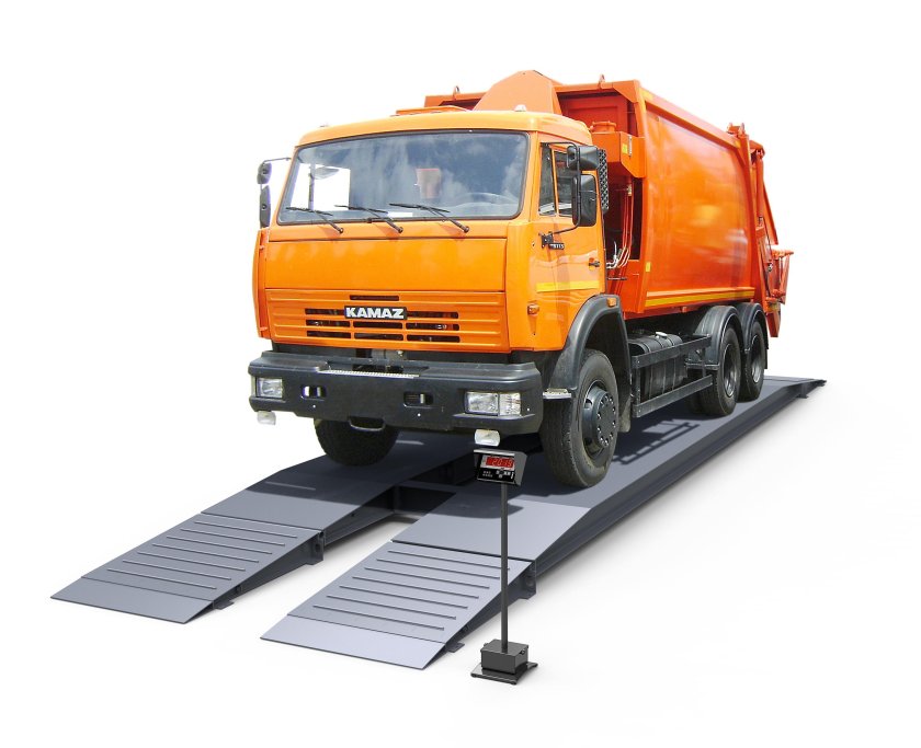 Автомобильные весы поосного взвешивания