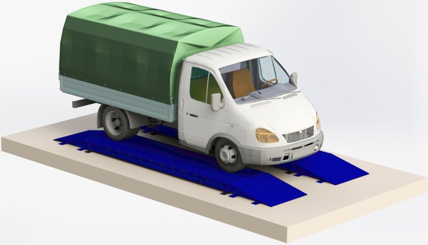 Подкладные автомобильные весы ВСМ-20000