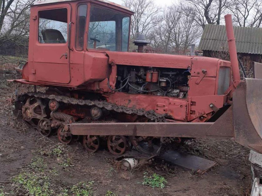 Трактор гусеничный дт 75 т