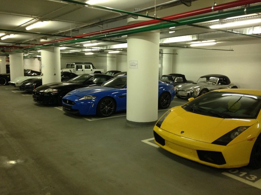 Подземная парковка Москва Сити