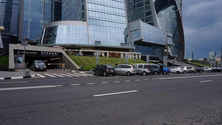 Подземная парковка Москва Сити